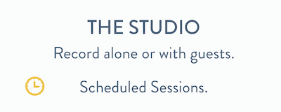 Schedule an upcoming recording session